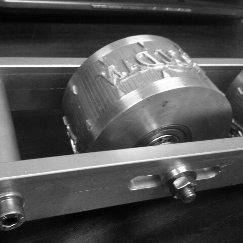 Marca barras para pastillas de jabón - Etapa de estampado / troquelado