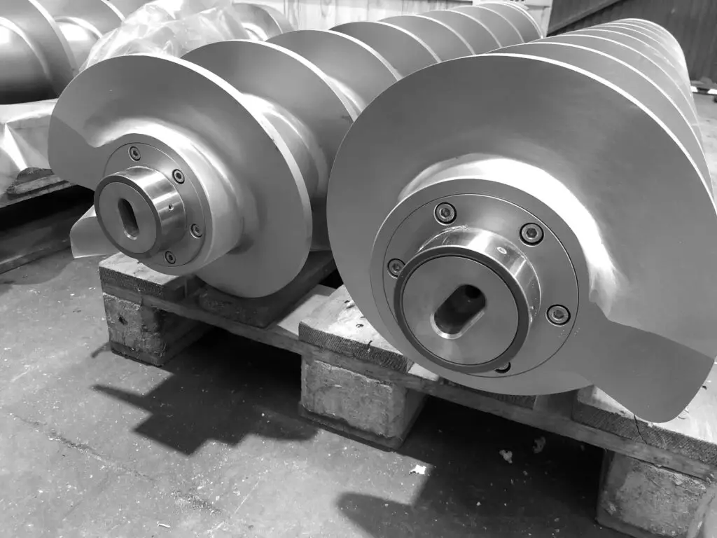 Hélices para compresoras - Gusanos de extrusión para jabón