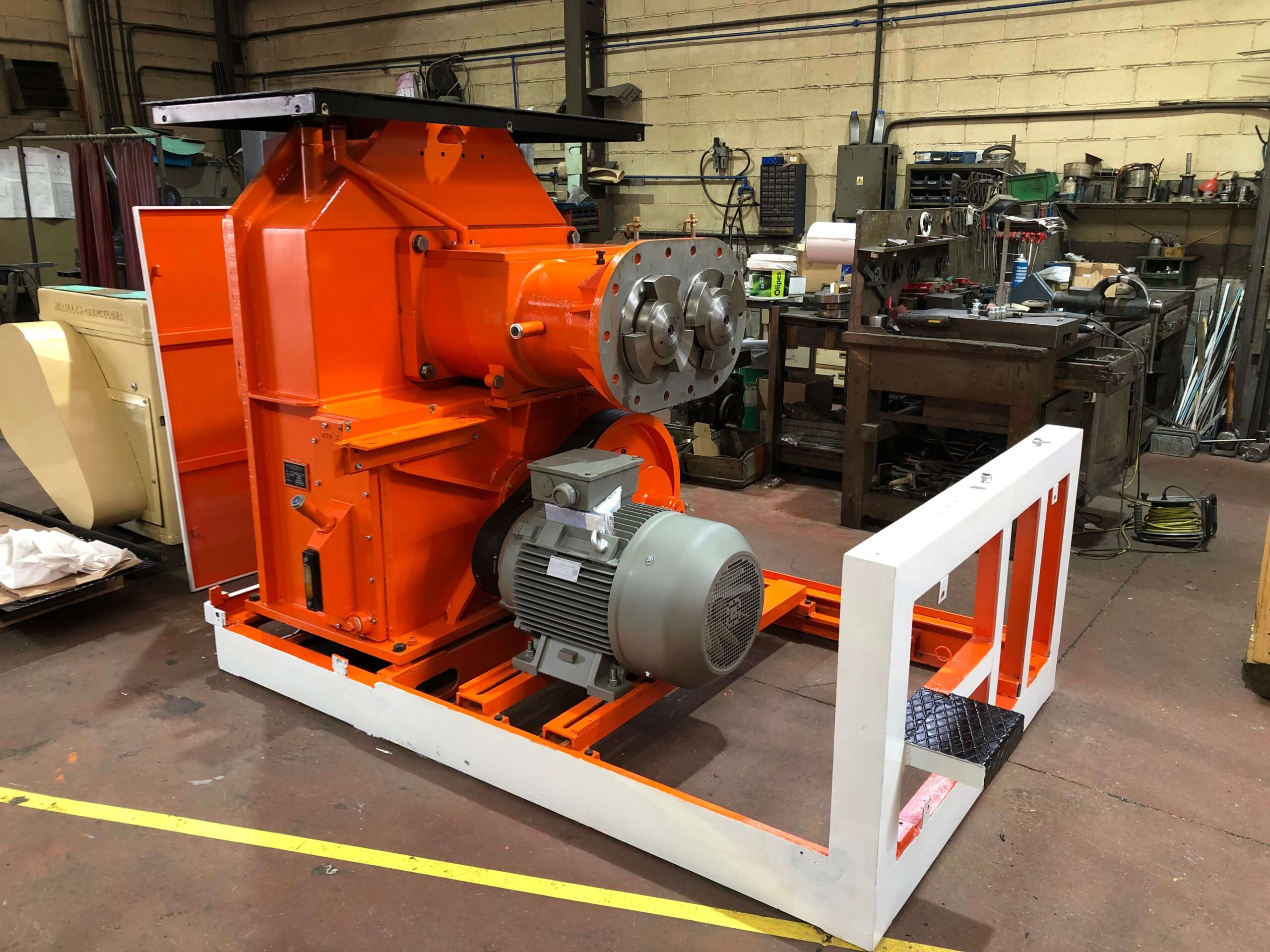 Proceso de Reacondicionamiento - Compresora B-300 - Inicio del proceso