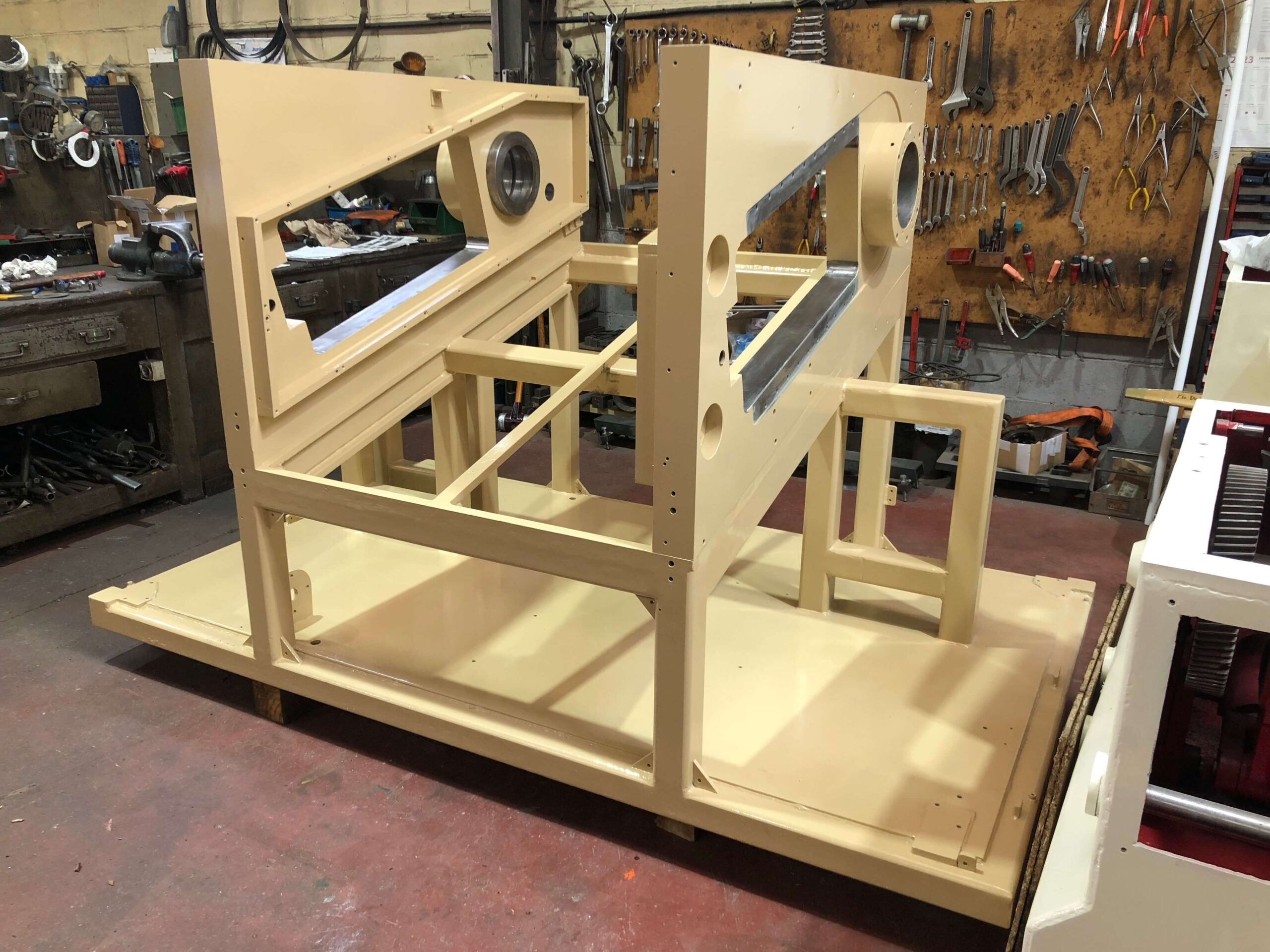 Laminadora BRM-3/320/800 - Binacchi - Proceso de reacondicionamiento - Etapa inicial