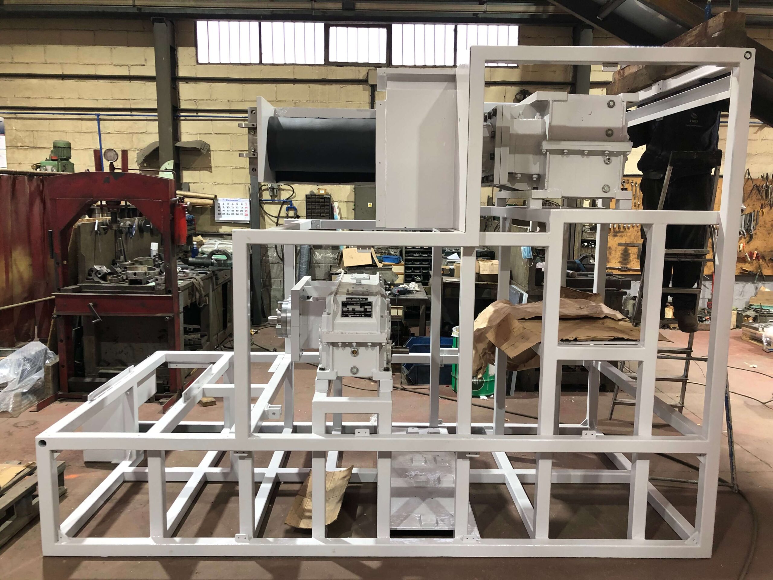 Compresora Duplex Bajo Vacío B-200 - Binacchi - Proceso de reacondicionamiento - Etapa inicial