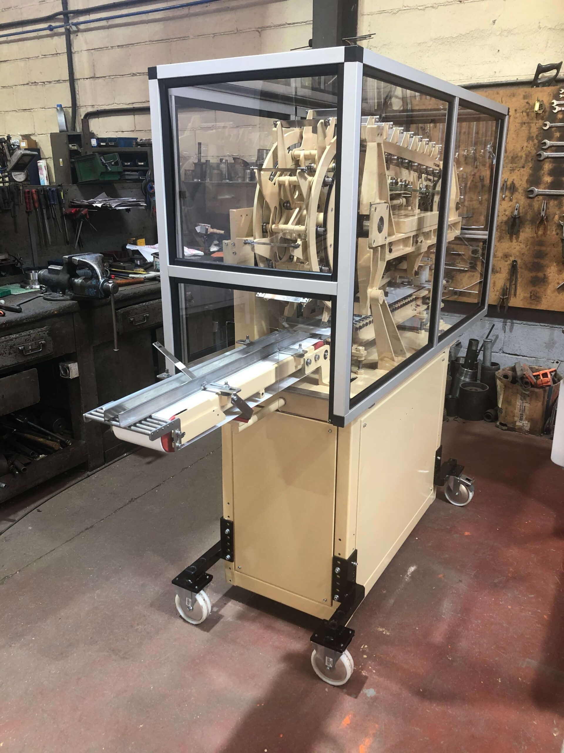 Cortadora TVA - Mazzoni - Proceso de reacondicionamiento - Etapa final