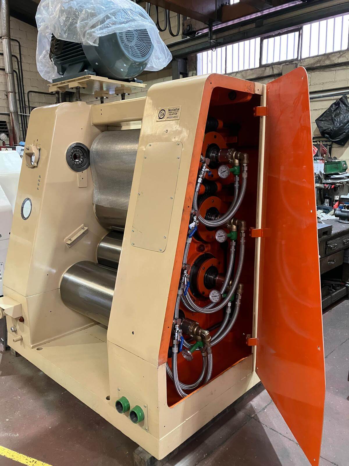 Molino de Rodillos RM-400/4 - Proceso de reacondicionamiento - Etapa final