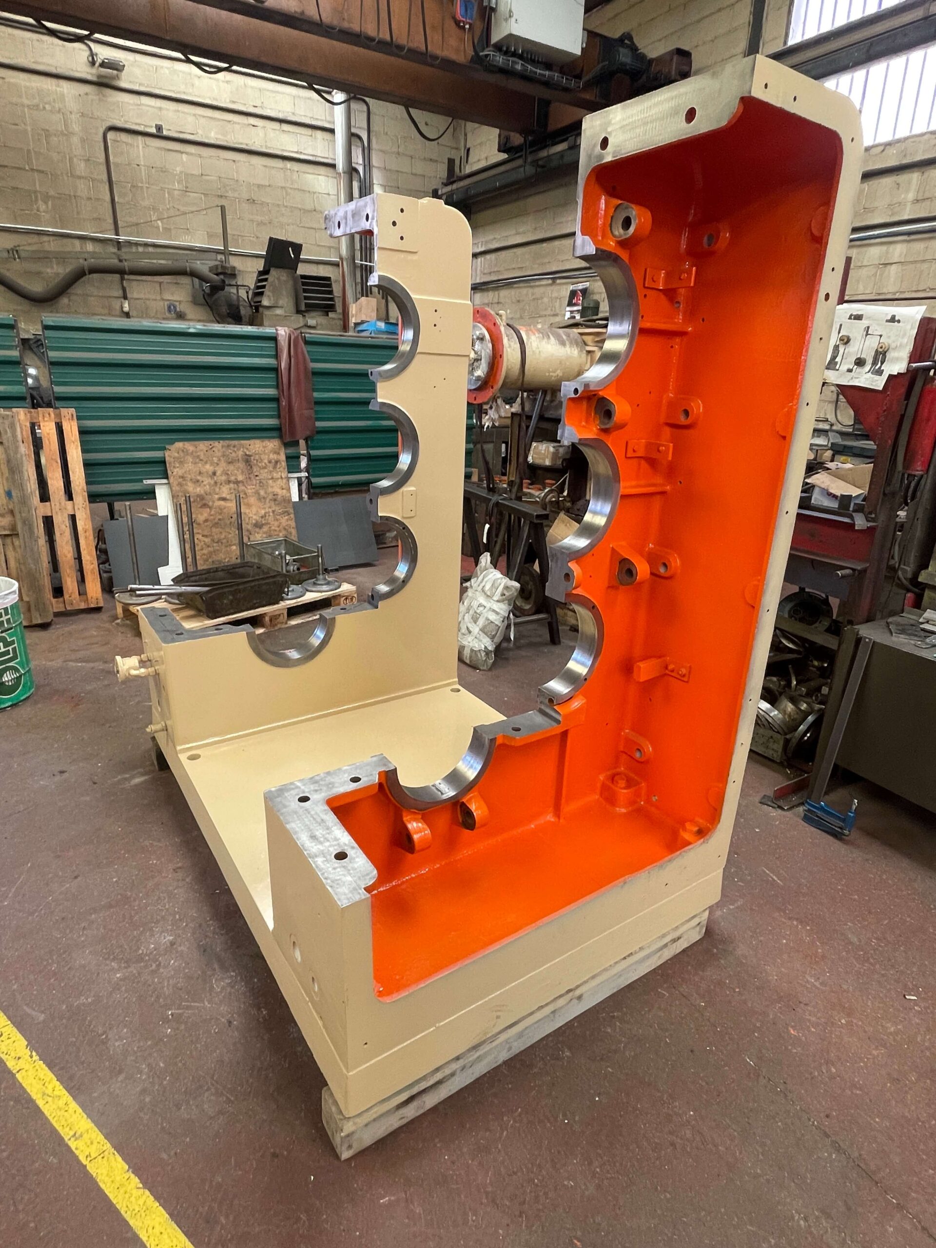 Laminadora RM-400/4 - Proceso de reacondicionamiento - Etapa inicial