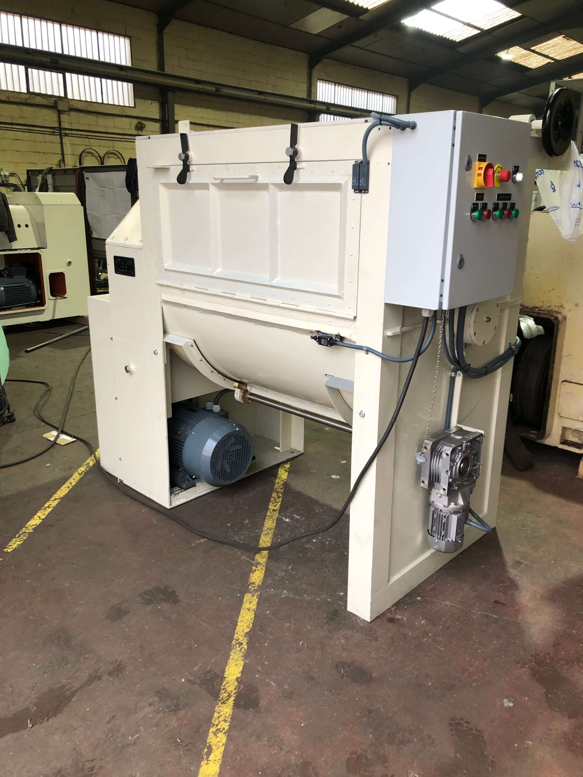 Mezclador MS-1000 - Mazzoni - Proceso de reacondicionamiento - Etapa final