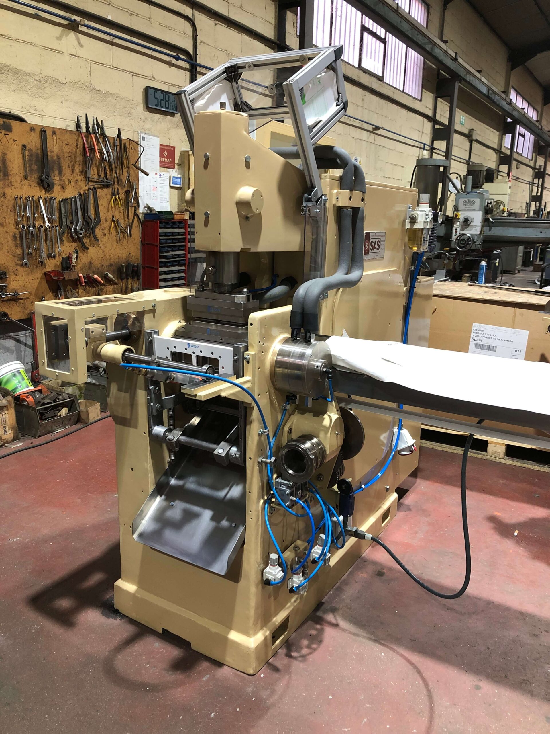 Troqueladora Condor - Fabricante SAS - Proceso de reacondicionamiento - Etapa final