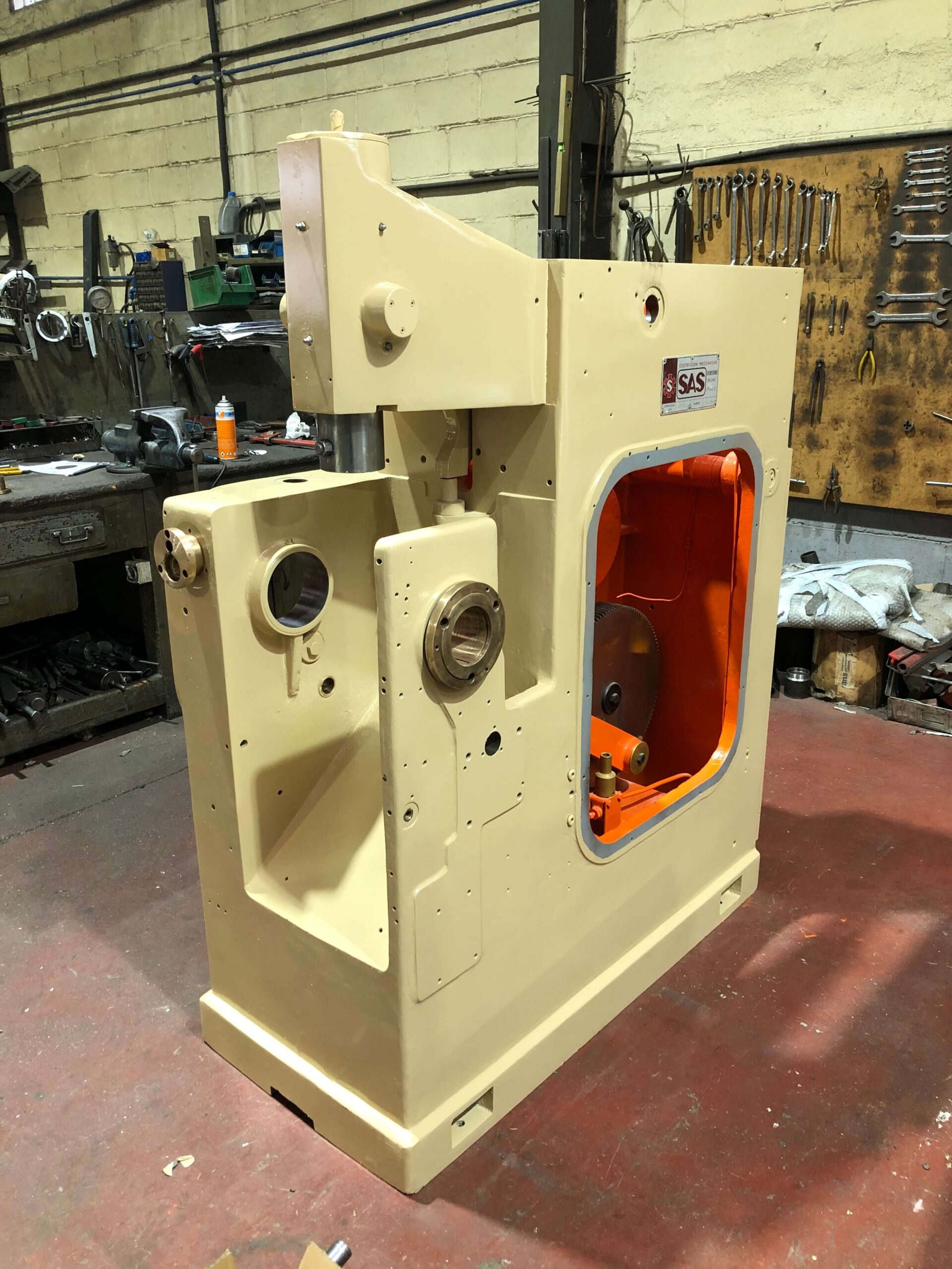 Troqueladora Condor - Fabricante SAS - Proceso de reacondicionamiento - Etapa inicial